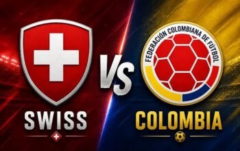 Link Live Streaming Swiss vs Kolombia: La Nati Ditantang Tembok Kokoh La Tricolor, Siapa Lolos 8 Besar Piala Dunia 2026?