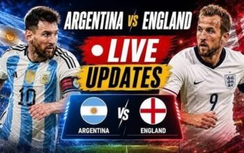 Link Live Streaming Argentina vs Inggris, Perang Malvinas di Mercedes-Benz: Menjemput Takdir Siapa Maju ke Final Piala Dunia 2026