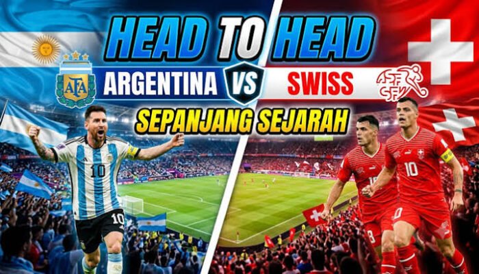 Link Live Streaming Argentina vs Swiss Babak 8 Besar Piala Dunia 2026: Tembok Kokoh Rossocrociati Siap Jinakkan Lionel Messi