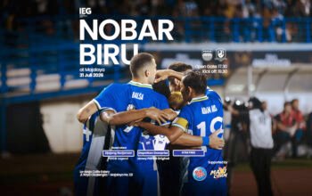 Persib dan Pop Mie menggelar Nobar Biru gratis lawan Tampines Rovers. Ada Djadjang Nurdjaman, doorprize jersey original dan hiburan Bobotoh