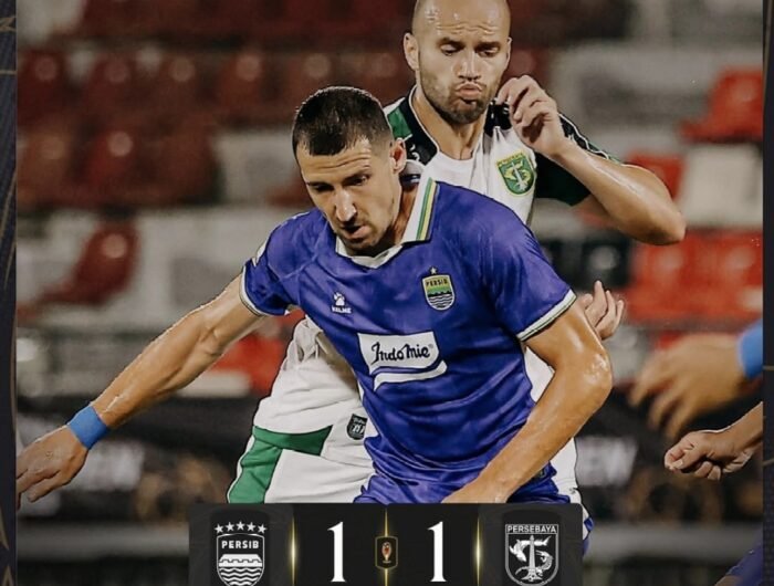 Persib kalah adu penalti 6-7 dari Persebaya Surabaya pada final Piala Presiden 2026. Bajul Ijo juara perdana, Maung Bandung runner-up.