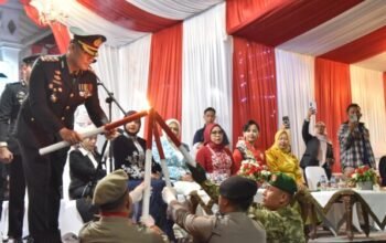 Pawai Obor HUT ke-81 RI di Kuningan: Ribuan Langkah, Satu Semangat Kemerdekaan
