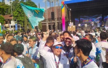 Ribuan Pelari Tumpah ke Jalan, MELESAT RUN Warnai Hari Jadi ke-528 Kuningan