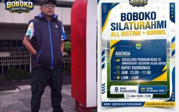Menjelang anniversary pertama, BOBOKO (Bobotoh Kolot) Persib siap menggelar konsolidasi tatap muka perdana pengurus se-Indonesia di Bandung.