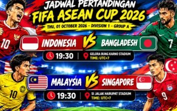 Timnas Indonesia wajib menang atas Bangladesh. Simak skenario Garuda lolos ke final FIFA ASEAN Cup 2026 dan hitungannya.
