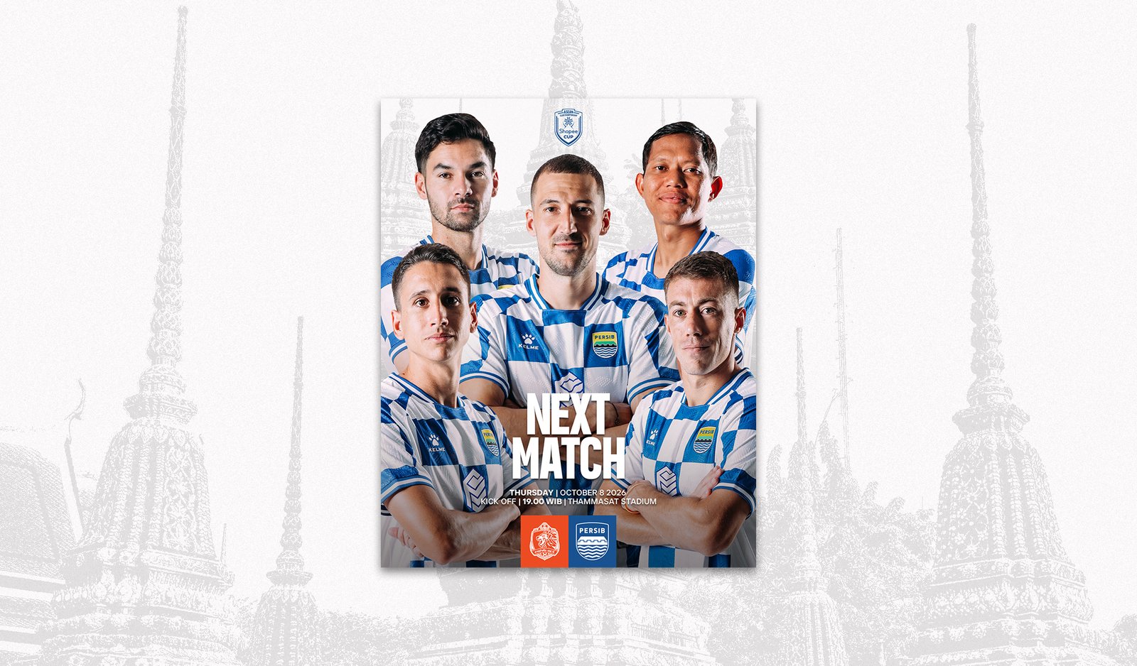 3 link live streaming Port FC vs Persib Bandung di ASEAN Champions Cup (ACC) Shopee sedang berlangsung untuk tempat menonton di TV Online.